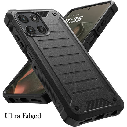 Premium Tough Lined Hybrid Hard PC Soft TPU Dual Layer Rugged Armor Shock Absorbing Reinforced Corners