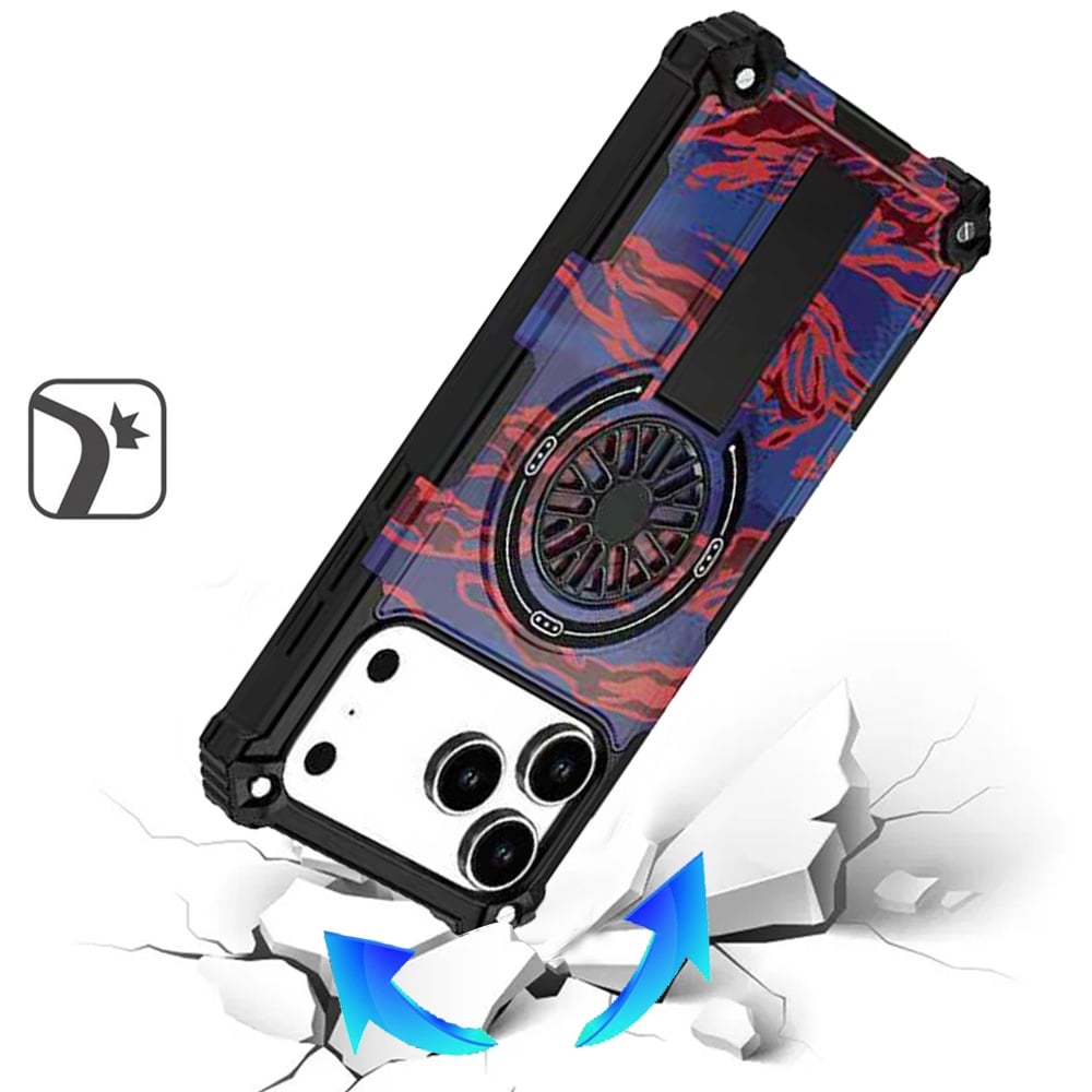 Phone Case for Apple iPhone 18 Pro Max Stylish Design Magnetic Car Mount Friendly Hybrid Rugged Grip Shockproof Kickstand Textured Armor Durable Cover