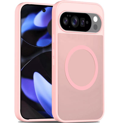 For Google Pixel 10 Pro XL MagSafe Compatible Case Hybrid Soft TPU Bumper Hard Translucent Matte Back Slim Shockproof Case Cover