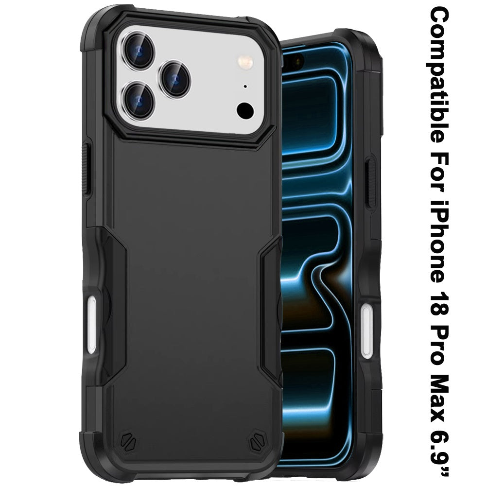 Shockproof Rugged Hybrid TPU Anti-Slip Grip Armor Military Grade Drop Resistant Shock-Absorbing Impact