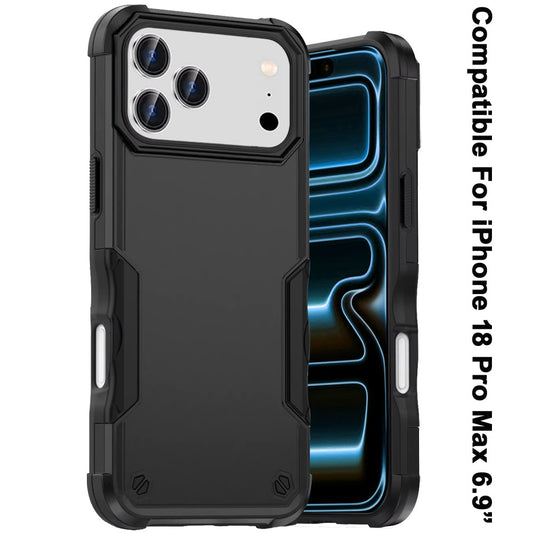 Shockproof Rugged Hybrid TPU Anti-Slip Grip Armor Military Grade Drop Resistant Shock-Absorbing Impact