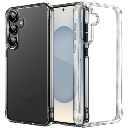 For Samsung Galaxy S26+ / S26 Plus Shockproof Slim Crystal Clear Transparent Hybrid Cover with Enhanced Drop Protection Case Cover Transparent