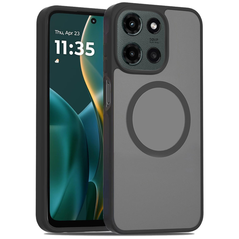 For Motorola Moto G Stylus 5G 2025 MagSafe Compatible Case Hybrid Soft TPU Bumper Hard Translucent Matte Back Slim Shockproof Case Cover