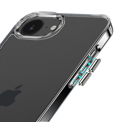 For Apple iPhone 17E /16E Shockproof Slim Crystal Clear Transparent Hybrid Cover with Enhanced Drop Protection Case Cover Clear