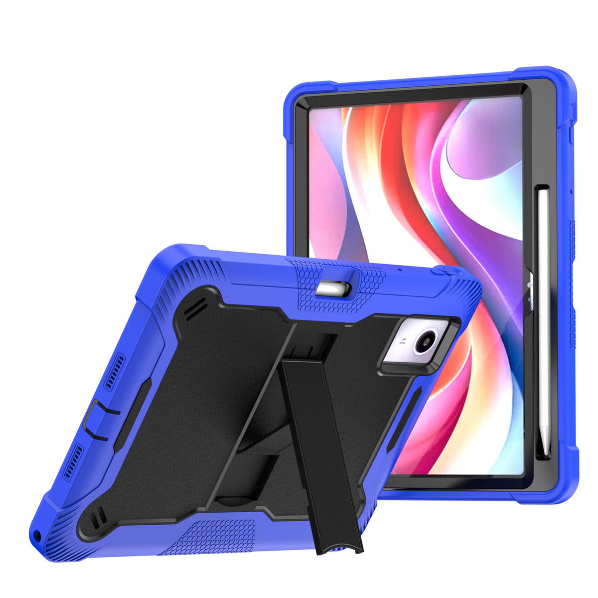 Shockproof Hybrid Built in Kickstand Dual Layer Rugged Heavy Duty Armor Anti Slip Impact Resistant Durable Grip
