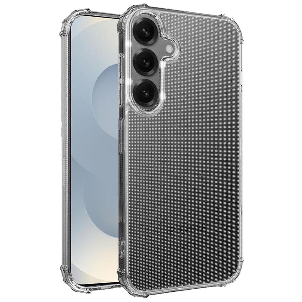 For Samsung Galaxy S26 Hybrid Clear TPU Bumper, Shockproof, Rubber Silicone 4 Corners Gel, Lightweight, Protective Slim Back Case Cover Clear