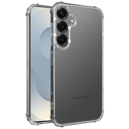For Samsung Galaxy S26 Hybrid Clear TPU Bumper, Shockproof, Rubber Silicone 4 Corners Gel, Lightweight, Protective Slim Back Case Cover Clear