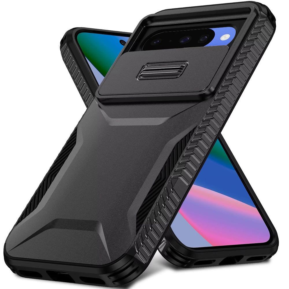 Phone Case for Google Pixel 11 /11 Pro Shockproof Hybrid Rugged Grip Camera Window Guard Window Protective Heavy Duty Slim Textured Design Cover