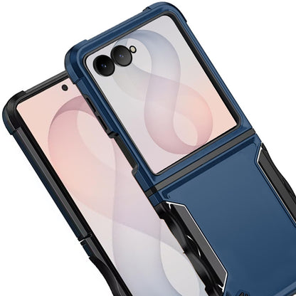 Phone Case for Samsung Galaxy Z Flip 8 Shockproof Rugged Hybrid TPU Anti-Slip Grip Armor Military Grade Drop Resistant Shock-Absorbing Impact Cover