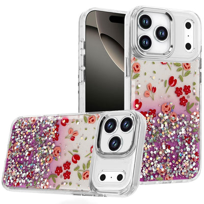 For Apple iPhone 17 Pro Max (6.9") Fashion Beautiful Epoxy Design Hybrid Fashion Stylish TPU Protective, Shockproof Hybrid PC Case Cover