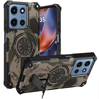 Phone Case for Motorola Moto G Play 5G 2026 Stylish Design Magnetic Car Mount Friendly Hybrid Rugged Grip Shockproof Kickstand Textured Armor Durable Cover