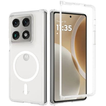 Phone Case for Motorola Razr Fold 2026 Magnetic Circle Matte Hybrid Shockproof Smooth Grip Durable Camera Protection Soft Touch TPU Armor Cover