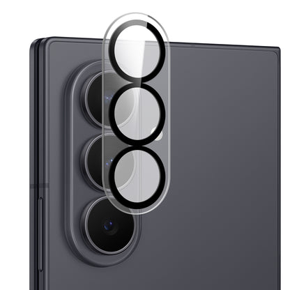 Camera Lens Protector for Samsung Galaxy Z Fold 8 Ultra Camera Lens Protector Tempered Glass Transaprent Black Edge Case-Friendly Ultra-Thin Clear