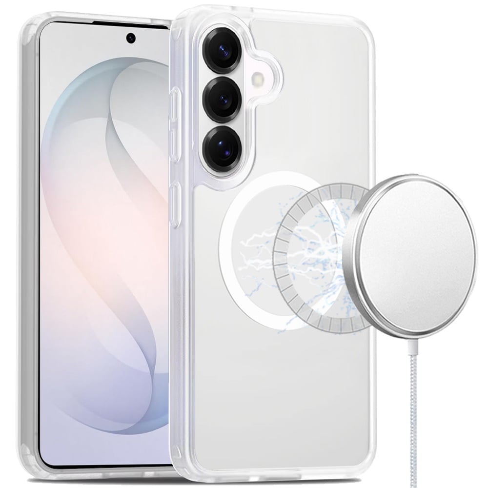 Magnetic Matte Hybrid Shockproof Smooth Grip Durable Camera Protection Anti-Slip Soft Touch TPU Armor