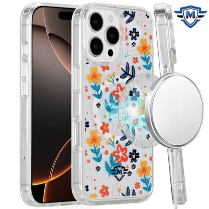 For Apple iPhone 15 Pro Max (6.7") Premium Cute Pattern Design Magnetic Durable Shockproof SlimTPU Hard Back [Compatible with Magsafe] Case Cover