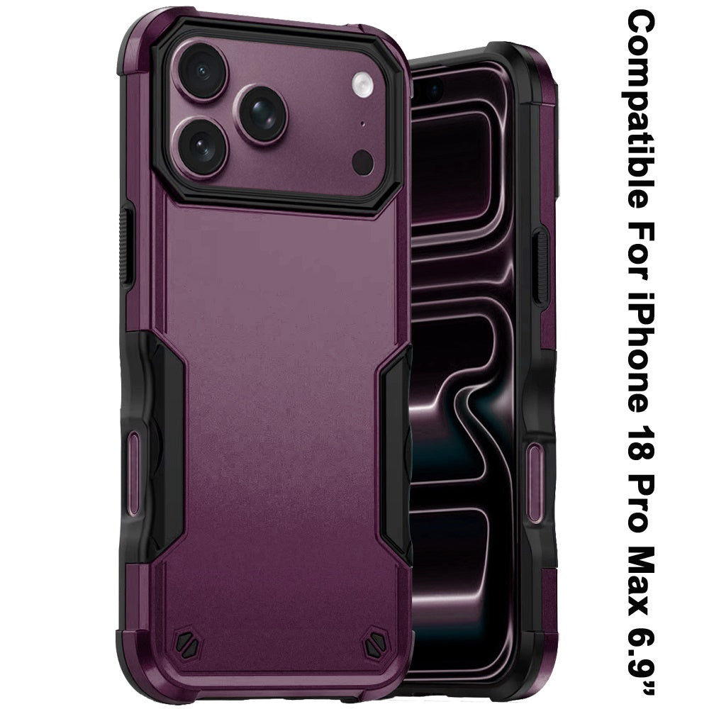 Shockproof Rugged Hybrid TPU Anti-Slip Grip Armor Military Grade Drop Resistant Shock-Absorbing Impact