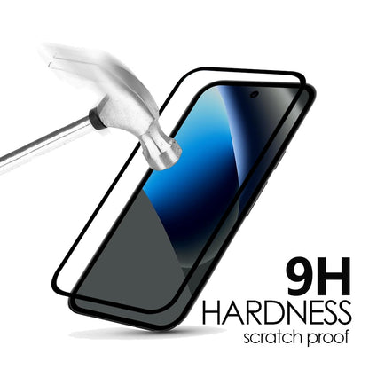 Screen Protector for Google Pixel 10A Tempered Glass Screen Protector HD Clear Black Edge 9H Hardness Bubble Free Fingerprint Easy to Install Black