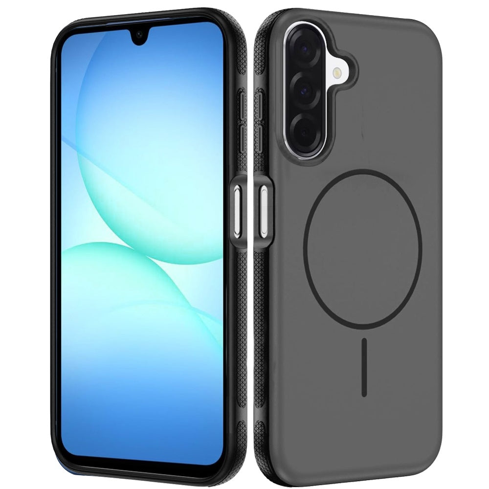 Phone Case for Samsung Galaxy A17 5G Super Magnetic Matte Hybrid Shockproof Thick Protective Durable Grip Anti Scratch Premium Edge Slim Fit Cover