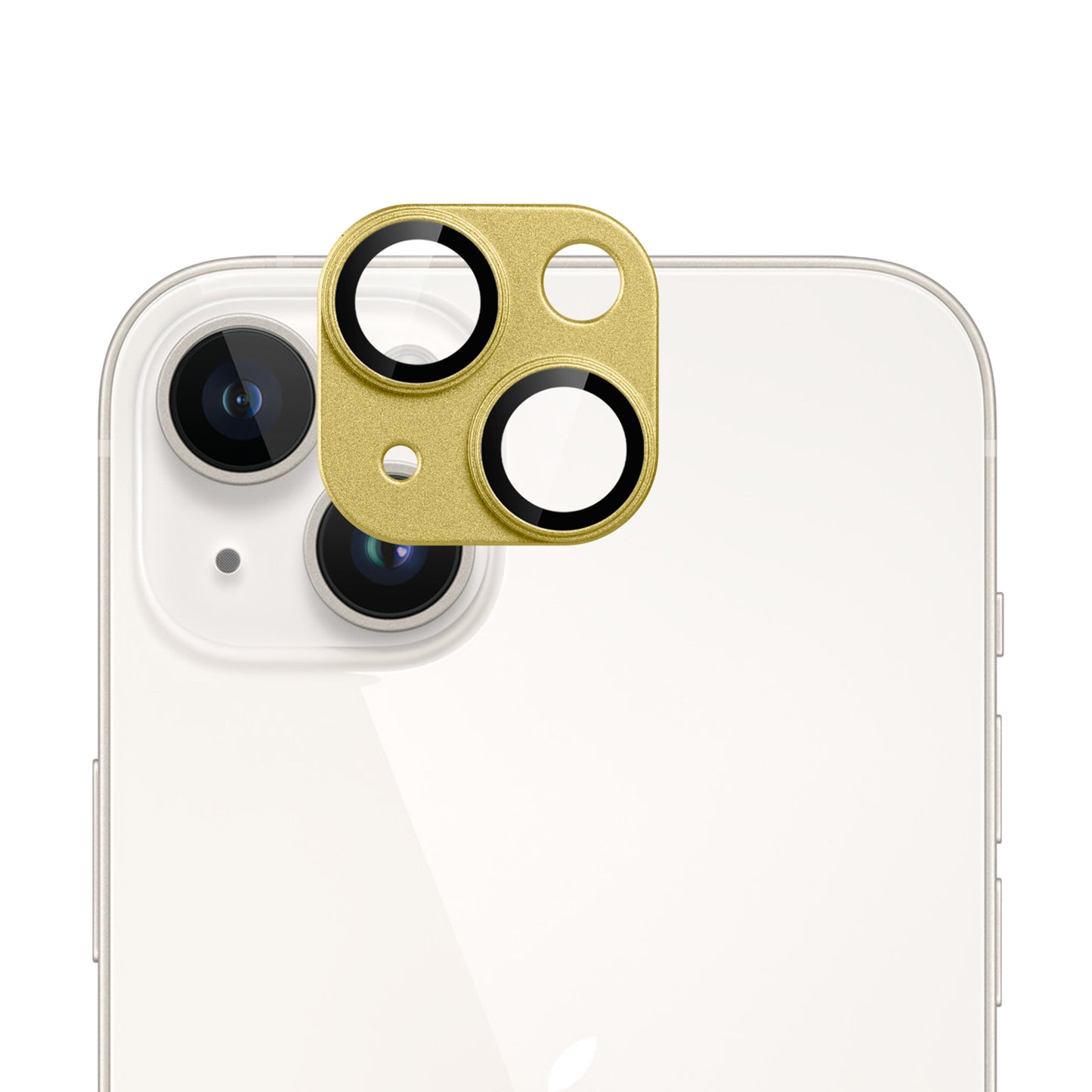 Camera Lens Protector for Apple iPhone 15 Camera Lens Protector Tempered Glass Metal Frame Scratch Resistant HD Clear Precision Fit