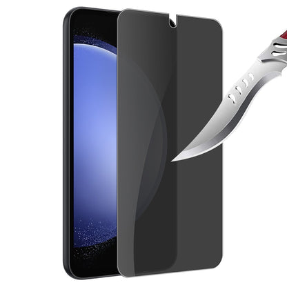 For Samsung Galaxy S23+ Plus Tempered Glass Privacy Screen Protector, Anti-Spy, Scratch Resistant, 9H Hardness, Anti-Fingerprint, Easy to Install Protector Black