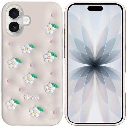 Phone Case for Apple iPhone 17 (6.3") Fashionable Silicone Textured Decorative Design Pattern Protective Rubber TPU Hybrid Protection Cover