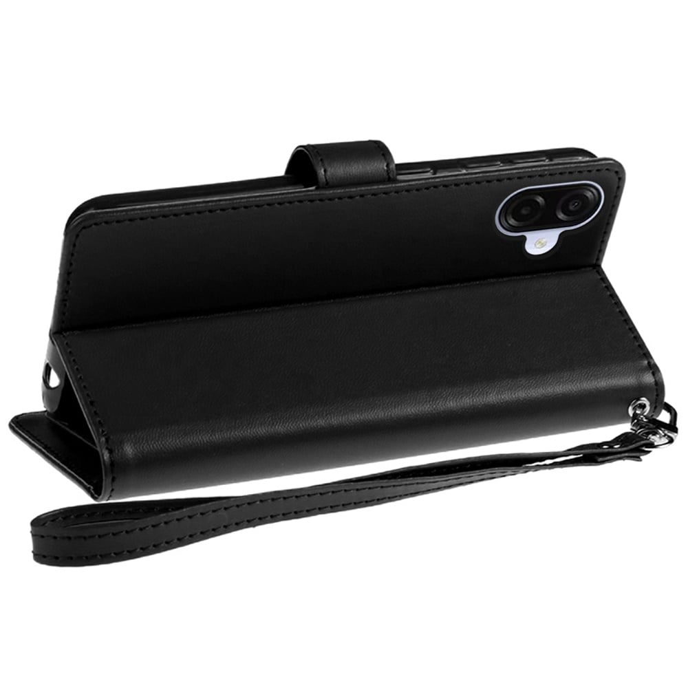 Wallet Cases PU Leather with Credit Card /ID /Cash Holder Slot Dual Flip Book Pouch, Stand and Strap