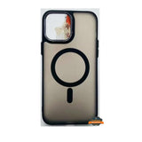 For Apple iPhone 15 Pro (6.1") Compatible with MagSafe [Strong Magnetic] Slim Translucent Matte Back Shockproof  Phone Case Cover