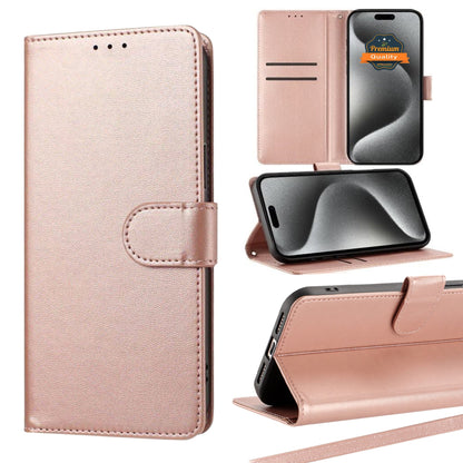 Phone Case for TCL NXTPAPER 70 Pro, T-Mobile NXTPAPER 70 Pro Leather Wallet Folio Credit Card Holder with Magnetic Closure Wrist Strap Classic Flip Design Storage Slots Cover