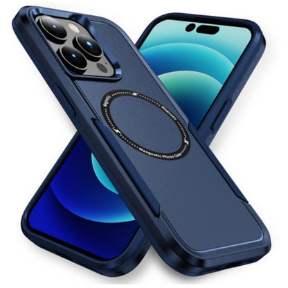 For Apple iPhone 17 Heavy Duty Rugged & Dual-Layer Protection and Magnetic Circle Compatible with Magsafe Shockproof Case Cover