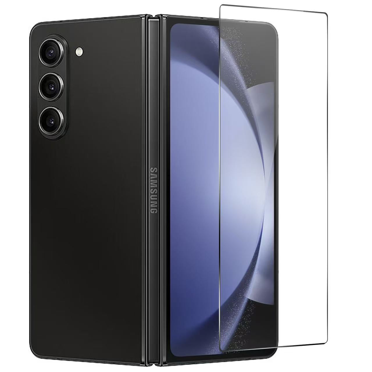 For Samsung Galaxy Z Fold 7 Screen Protector Tempered Glass Premium HD Clear, Case Friendly, 9H Hardness, 3D Touch Accuracy, Anti-Bubble Film Glass Protector Clear