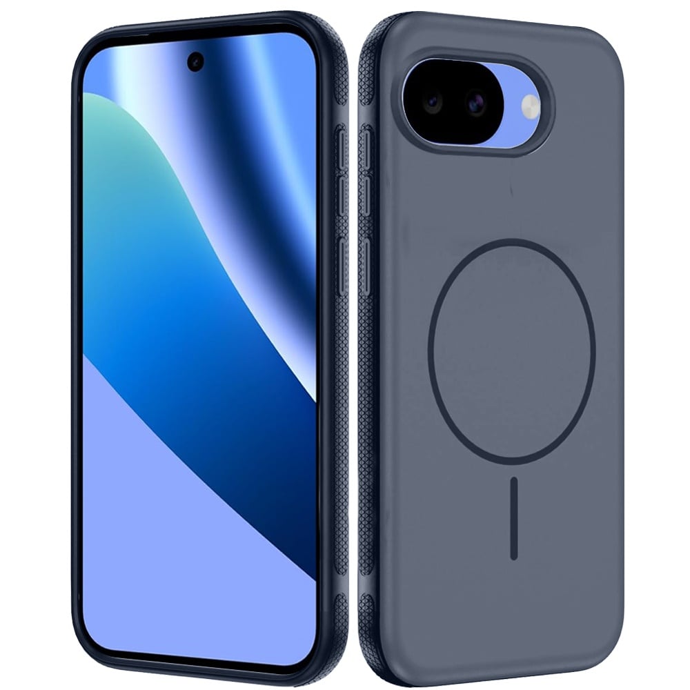 Phone Case for Google Pixel 10A Super Magnetic Matte Hybrid Shockproof Thick Protective Durable Grip Anti Scratch Premium Edge Slim Fit Cover