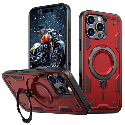 For Apple iPhone 17 Pro Max Ring Holder Military-Grade Shockproof, Magnetic Kickstand, Large Twisting Compatible with MagSafe Case Cover