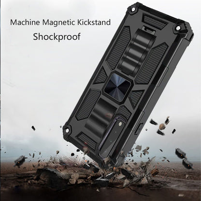 For Samsung Galaxy S25 Fan Edition /Galaxy S25 FE Hybrid Shockproof [Military Grade] Rugged Protective with Magnetic Car Mount & Invisible Stand Case Cover