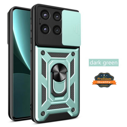 Phone Case Cover for Motorola Moto G Stylus 5G 2026 Hybrid Shockproof, Built-in Sliding Camera Lens Protection with Magnetic Finger Ring Stand Holder Cover