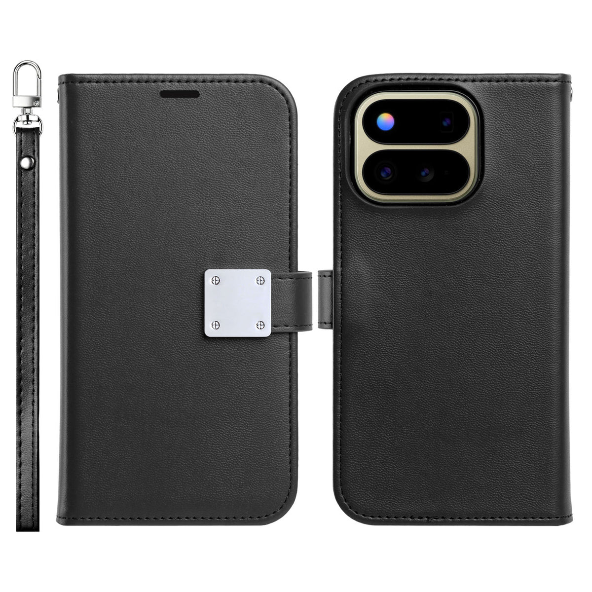 Phone Case for Google Pixel 11 Pro Fold Wallet Credit Card Holder Hybrid Slim Protective Dual Function Storage PU Leather Flip Pouch Cover