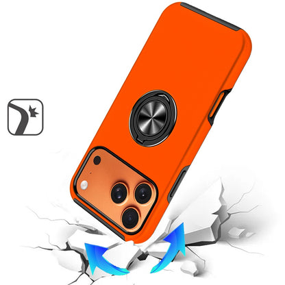 Phone Case for Apple iPhone 18 Pro Invisible Ring Stand Shockproof Anti Slip Durable Grip Protective Hybrid Slim Fit Magnetic Car Mount Holder Cover