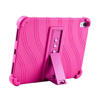 Tablet Case for iPad (A16) 11th /10th Gen 2025/2022 (10.9") Thick Shockproof Silicone Heavy Duty Rugged Hybrid Full Body Drop Protection Detachable Stand Cover