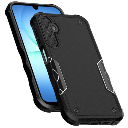 For Samsung Galaxy A17 5G Slim Tough Shockproof Hybrid Heavy Duty 2in1 Dual Layer TPU Bumper Rugged Rubber Defend Armor Case Cover