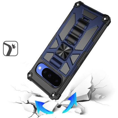 Phone Case for Google Pixel 11 / 11 Pro Built in Magnetic Hiden Kickstand Shockproof Rugged Armor Grip Hybrid Heavy Duty Anti Slip Protective Style Cover