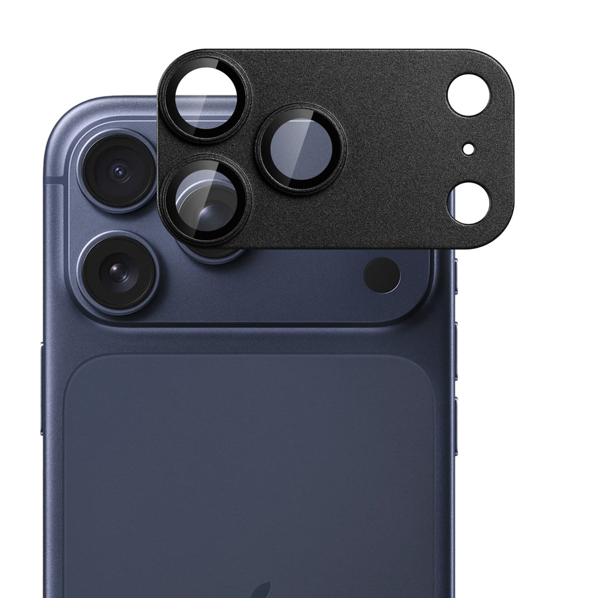 Camera Lens Protector for Apple iPhone 17 Pro Camera Lens Protector Tempered Glass Metal Frame Scratch Resistant HD Clear Precision Fit