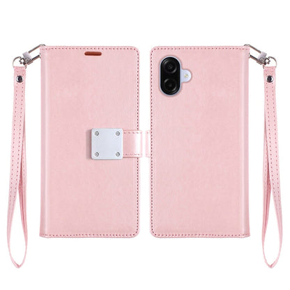 Wallet Cases PU Leather with Credit Card /ID /Cash Holder Slot Dual Flip Book Pouch, Stand and Strap