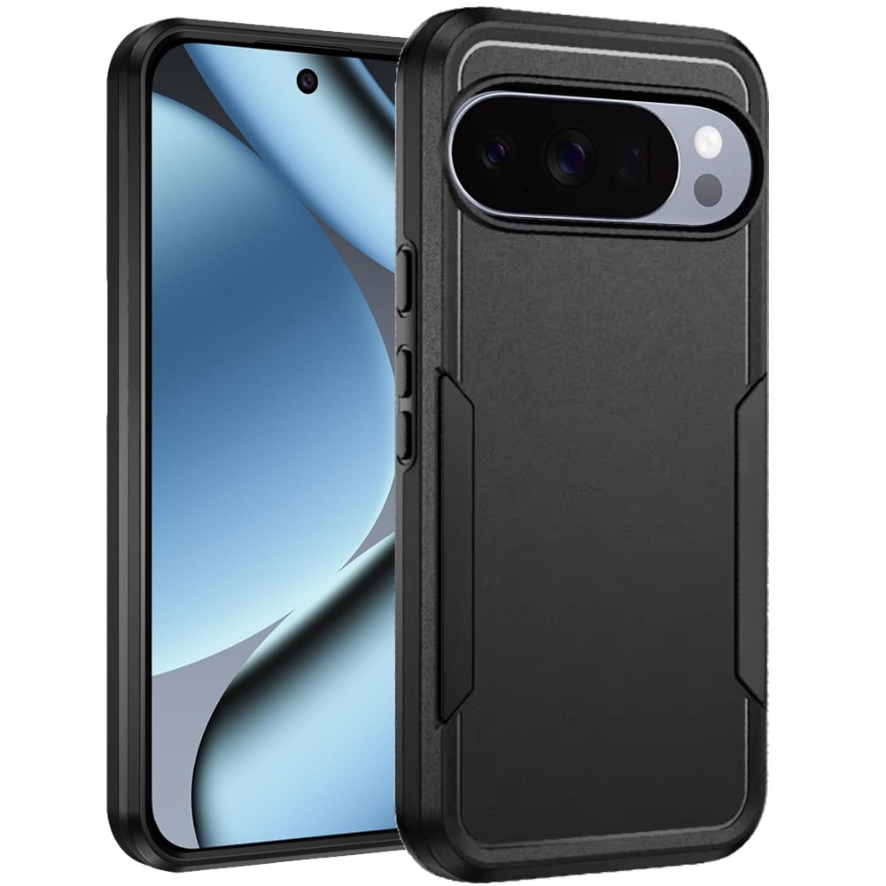 Phone Case for Google Pixel 11 Pro XL Tough Hybrid Shockproof Rugged Dual Layer Durable Impact Resistant Drop Protection Heavy Duty Bumper Cover