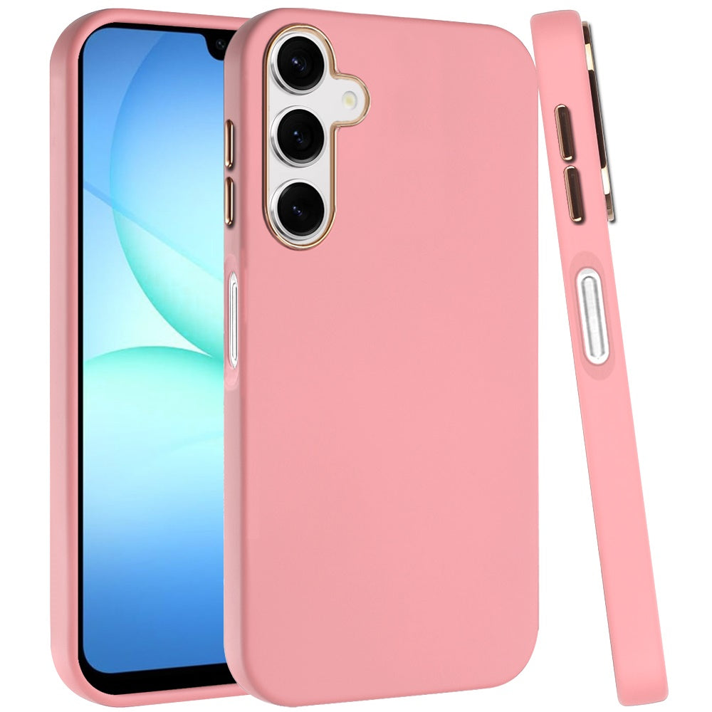 For Samsung Galaxy S25 Fan Edition /Galaxy S25 FE Hybrid Armor Shockproof, Durable Bumper Rubber Gummy Gel Slick Hard PC Silicone TPU Case Cover