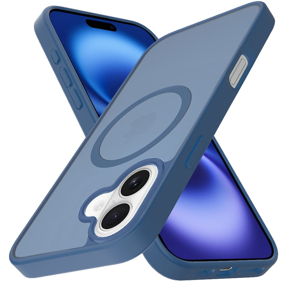 For Apple iPhone 17 (6.3") MagSafe Compatible Case Hybrid Soft TPU Bumper Hard Translucent Matte Back Slim Shockproof Case Cover