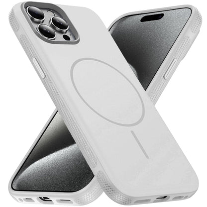 Phone Case for Apple iPhone 15 Pro Super Magnetic Compatible with MagSafe Matte Hybrid TPU Shockproof Protective Durable Grip Edge Slim Fit Cover