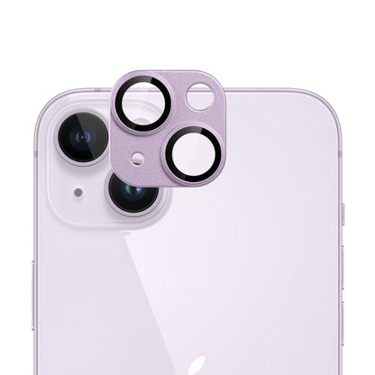 Camera Lens Protector for Apple iPhone 14 Camera Lens Protector Tempered Glass Metal Frame Scratch Resistant HD Clear Precision Fit
