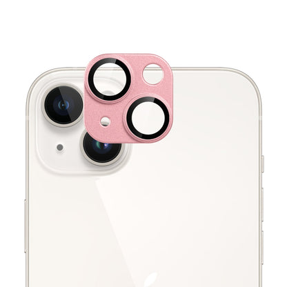 Camera Lens Protector for Apple iPhone 15 Camera Lens Protector Tempered Glass Metal Frame Scratch Resistant HD Clear Precision Fit