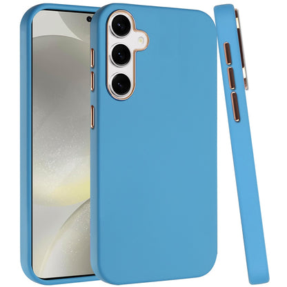 For Samsung Galaxy S25 /S24 Hybrid Armor Shockproof, Durable Bumper Rubber Gummy Gel Slick Hard PC Silicone TPU Case Cover