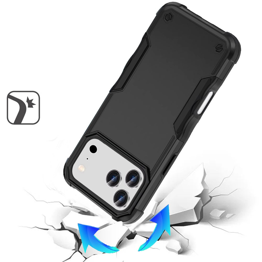 Shockproof Rugged Hybrid TPU Anti-Slip Grip Armor Military Grade Drop Resistant Shock-Absorbing Impact