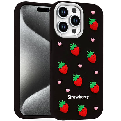 Fashionable Silicone Textured Decorative Design Pattern Protective Rubber TPU Hybrid Protection